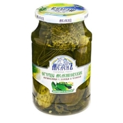 Melen Cucumbers Pickled Melenovskie w/Garlic 900g