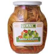 Polan Green Tomatoes w/Sweet Red Peppers Salad 840g