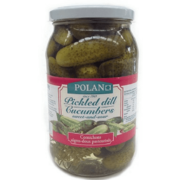 Polan Cucumbers Pickled Dill Sweet & Sour 860g