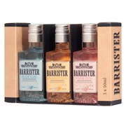 Barrister Set of Gins 3 x 50ml