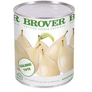 Brover Baby Pears In Syrup 850g / Petites Poires Entieres