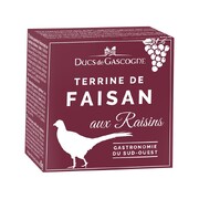 Ducs de Gascogne Wild Pheasant Terrine w/Grapes 65g