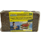 Mestemacher Rye Bread Rye & Spelt 500g / Organic
