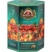 Basilur Tea Sensations Christmas Sparkle Box  85g / Loose Black Mixed Tea