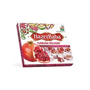 Hazer Baba Turkish Delight Pistachio & Pomegranate 125g 