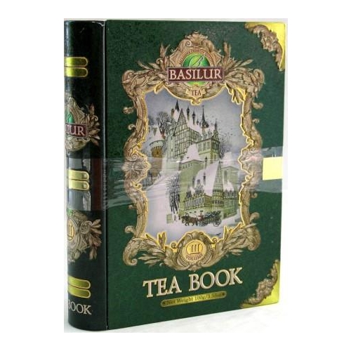 Basilur Tea Book Vol.3 Green Tea Tin  100g