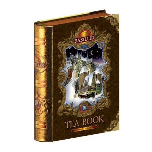 Basilur Tea Book Vol.4 Black Tea Tin  100g