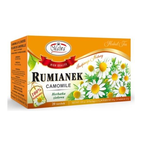 Malwa Herbal Tea Camomile 20tb 30g / Rumianek