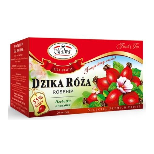 Malwa Fruit Tea Rosehip 20tb 40g / Dzika Roza