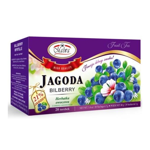 Malwa Fruit Tea Bilberry 40g / Jagoda