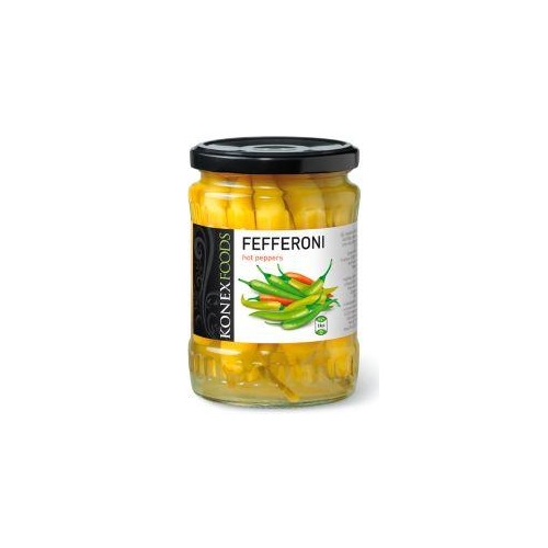 Konex Food Fefferoni Hot Peppers 490g