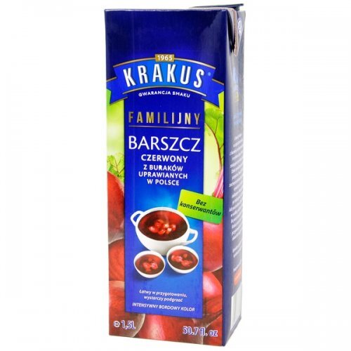 Krakus Barszcz Czerwony Red Borscht Soup 1.5L - Krakus, Poland