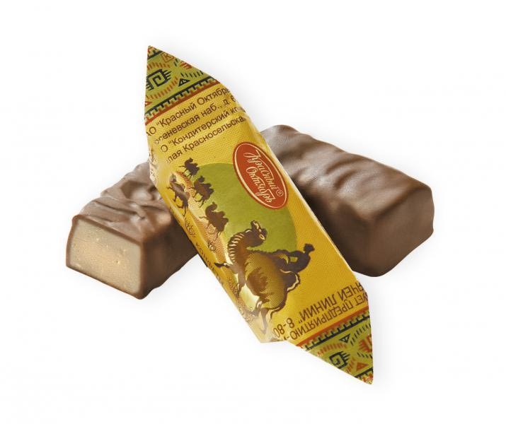 RO Chocolate Candies Kara-Kum 250g - Red October, Russia