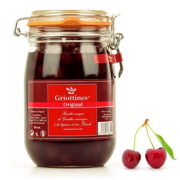Griottines Original le Parfait Cherries in Kirsch 15 Vol 1L
