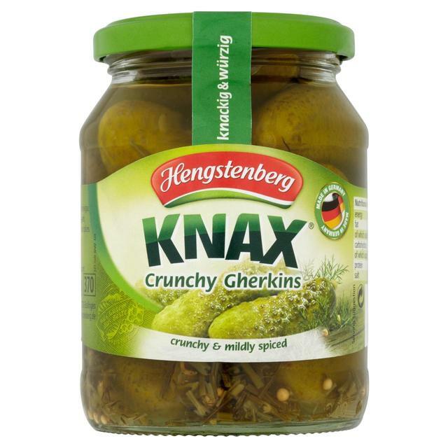 Hengstenberg Knax Gherkins Crunchy 670g Hengstenberg, Germany