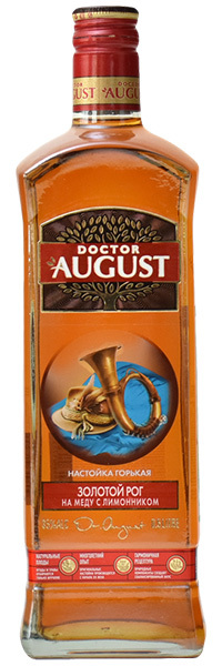 Doctor August Golden Horn Bitter Tincture 500ml - Doctor August, Russia
