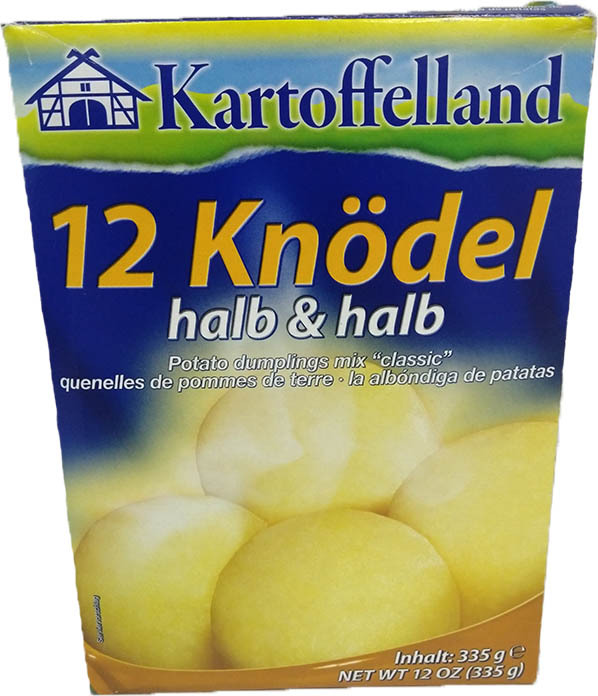 Kartoffelland 12 Half Half Potato Dumplings Mix 309g Halb Halb Kartoffelland Germany