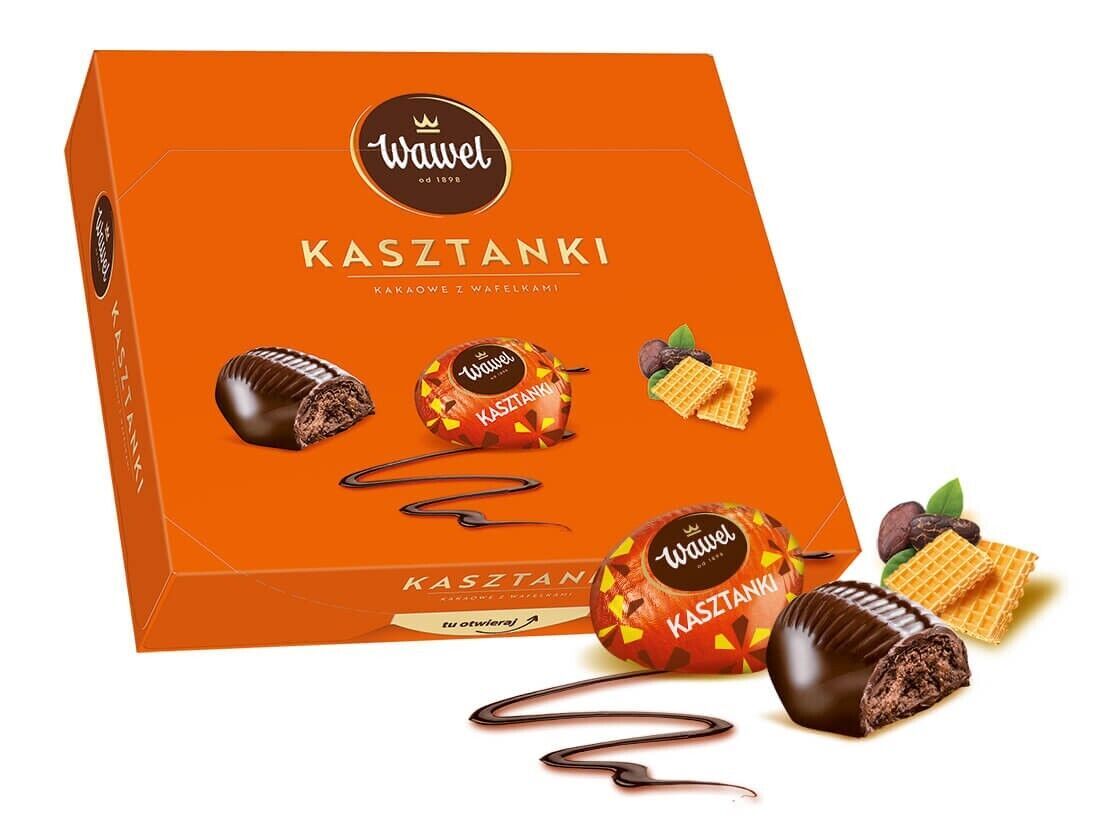 Wawel Candies Kasztanki Gift Box 330g Wawel, Poland