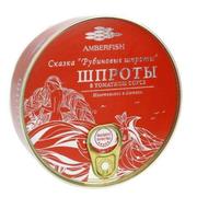 Amberfish Smoked Sprats in Tomato Sauce /can/ 230g