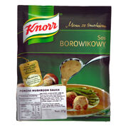 Knorr Porcini Mushroom Sauce Sos Borowikowy 37g