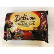 Delisana Gingerbread Stars in Chocolate Fruit Filling 200g