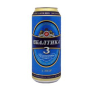 Baltika 3 Classic Pilsner Lager Beer Can 900mL
