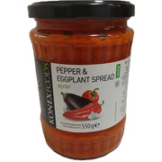 Konex Food Ajvar Pepper and Eggplant Spread Mild 550g
