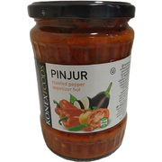 Konex Food Pinjur Roasted Pepper Appetizer Hot 550g