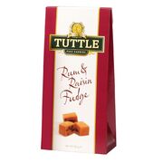 Tuttle Rum & Raisin Fudge 180g