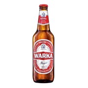 Warka Classic Red Lager Beer Bottle 0.5L