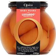 Opies Baby Pears with Luxardo Amaretto 420g