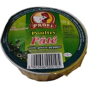 Profi Poulty Pate with Green Pepper 131g