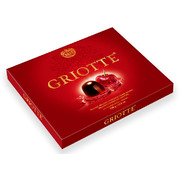 Kras Griotte Pralines with Sour Cherry in Liqueur Gift Box 358g