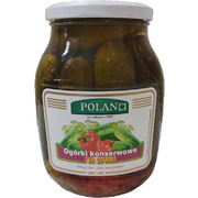 Polan Dill Pickles with Sweet Pepper 840g