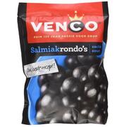 Venco Dutch Licorice Salmiak Balls Salt 260g / Rondo