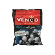 Venco Licorice Black & White 265g / Zwart Witjes