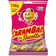 Carambar Caramel Lollipops Bag 156g