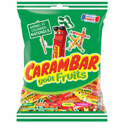 Carambar Fruit Sticks Bag 130g