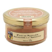 Godard Wild Boar Pate Jar 125g / Pâté de Sanglier Aromatise a l'Armagnac 