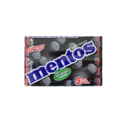 Mentos Licorice Chewy Dragees 5 pack / Drop Mentos