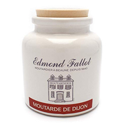 Edmond Fallot Mustard Dijon Stone Jar 250g / Moutarde De Dijon