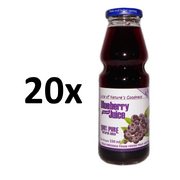 Aromaproduct Juice Blueberry 330ml / 100% Natural Cold Pressed / Pack of 20