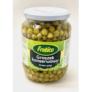 Frutico Green Peas 680g / Groszek Konserwowy