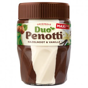 Penotti Duo Hazelnut Vanilla Spread 615g / Duo Penotti Hazelnoot en Vanille