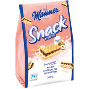 Manner Wafers Snack Minis Hazelnut 300g