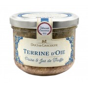 Ducs de Gascogne Goose Terrine w/Pear & Truffle Juice 180g