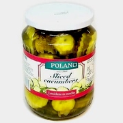 Polan Cucumbers Sliced 660g