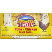 Divella Stock Cubes Chicken 100g / Dadi Bouillon Cubes