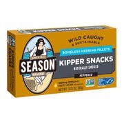 Season Herring Fillets Smoked & Peppered 92g / Kipper Snacks