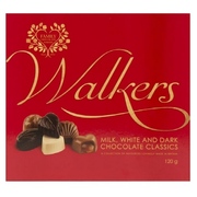 Walkers Chocolates Milk White Dark Classics Gift Box120g